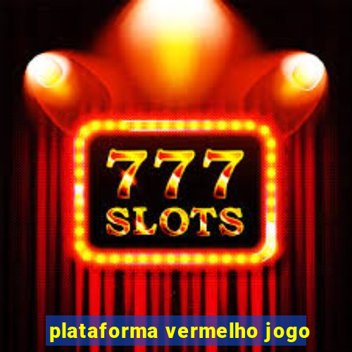 plataforma vermelho jogo