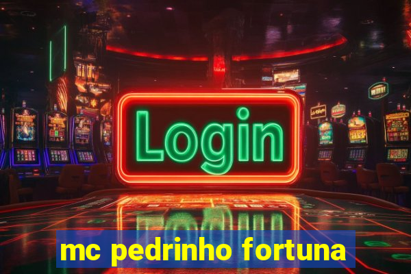 mc pedrinho fortuna