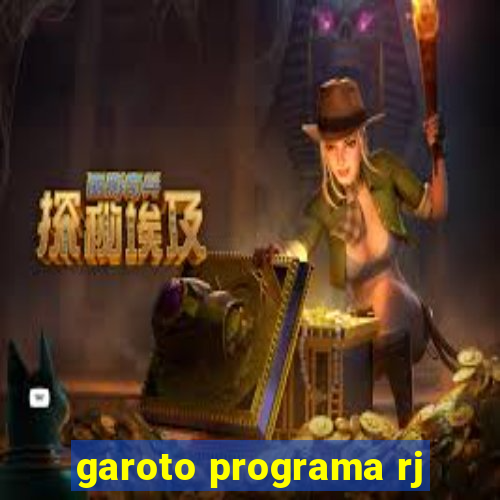 garoto programa rj