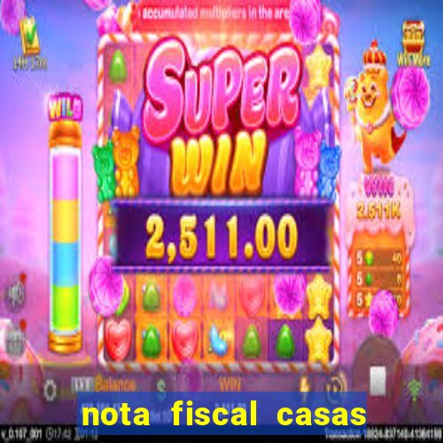 nota fiscal casas bahia 2 via