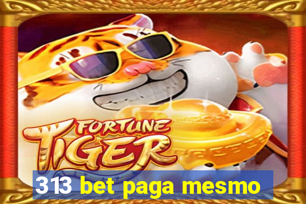 313 bet paga mesmo