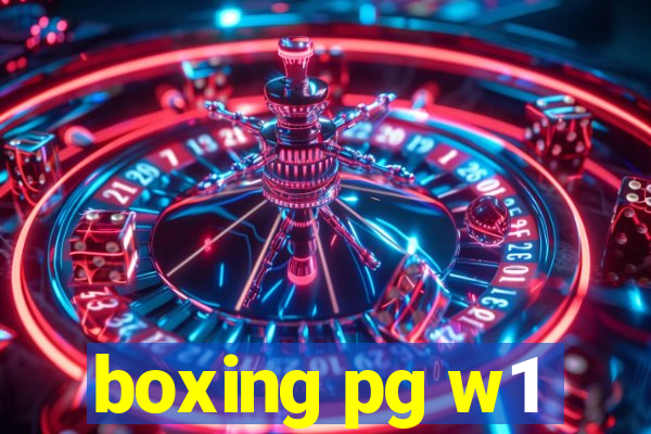 boxing pg w1