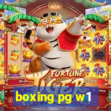 boxing pg w1