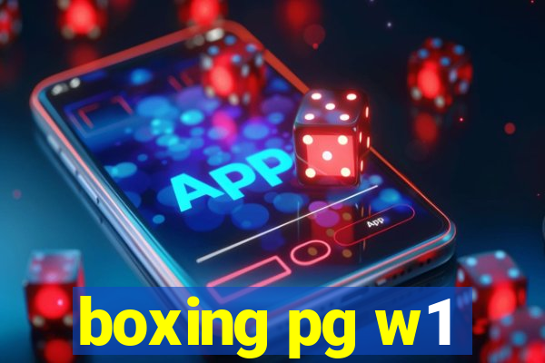 boxing pg w1