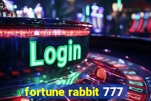 fortune rabbit 777