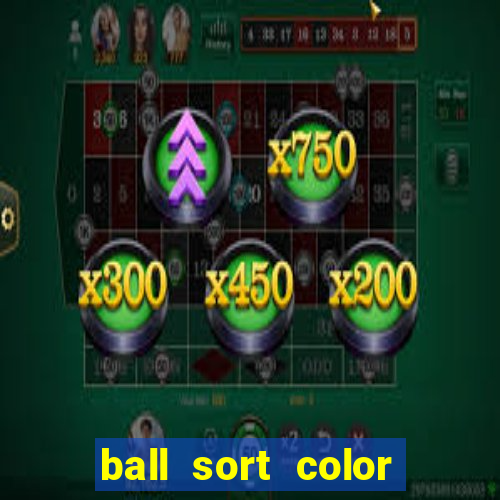 ball sort color water puzzle