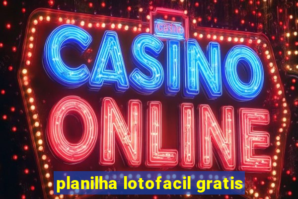 planilha lotofacil gratis