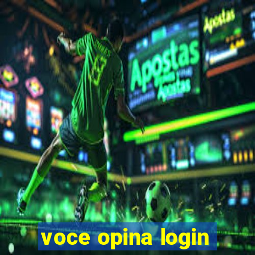 voce opina login