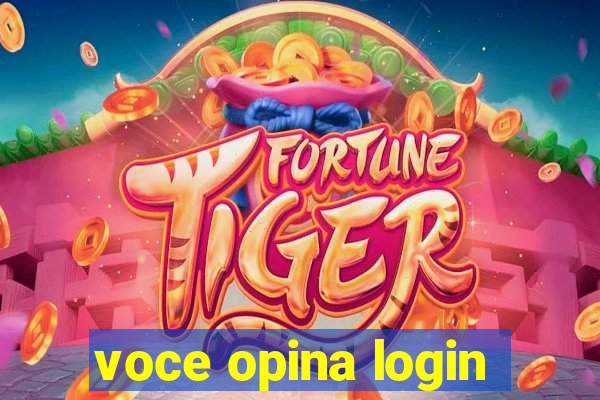 voce opina login