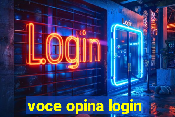 voce opina login