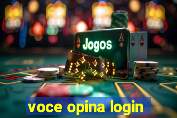 voce opina login