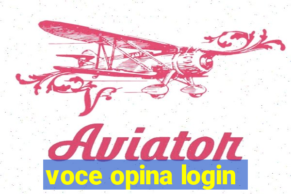 voce opina login