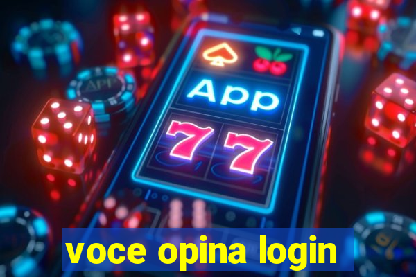 voce opina login