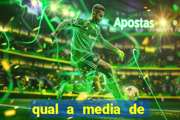 qual a media de escanteio por jogo