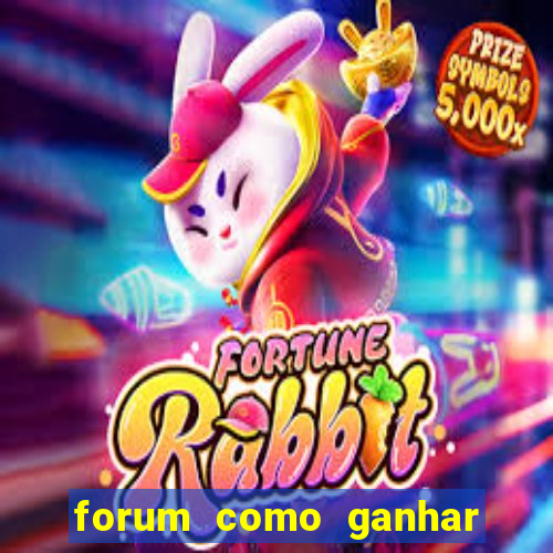 forum como ganhar na loteria