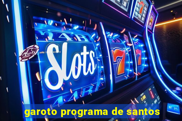 garoto programa de santos