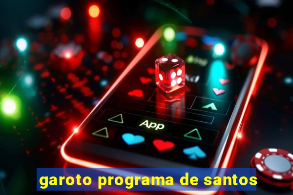 garoto programa de santos