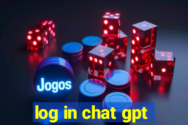 log in chat gpt