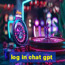 log in chat gpt