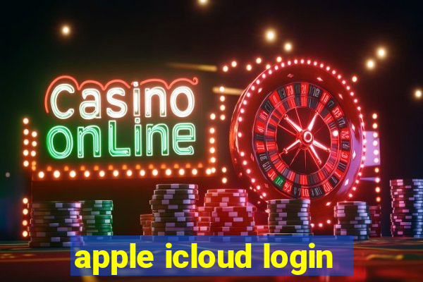 apple icloud login