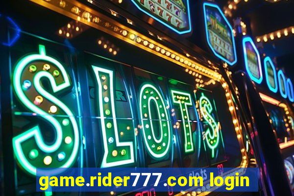 game.rider777.com login