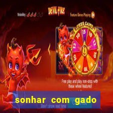 sonhar com gado jogo do bicho