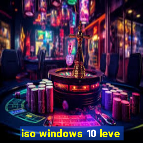 iso windows 10 leve