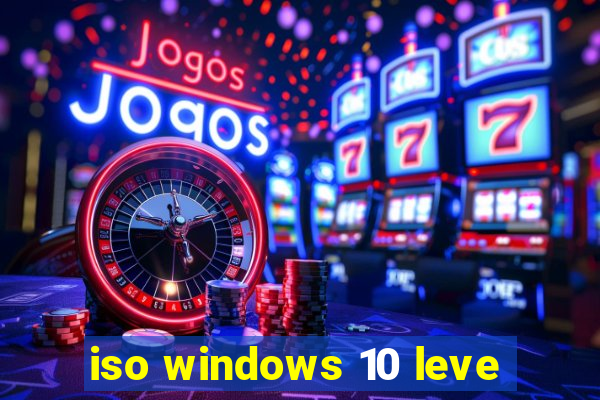 iso windows 10 leve