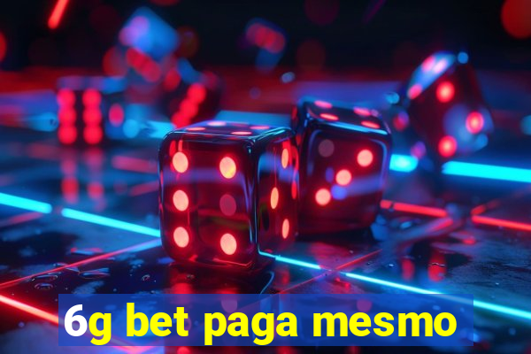 6g bet paga mesmo