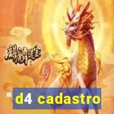 d4 cadastro