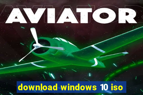 download windows 10 iso