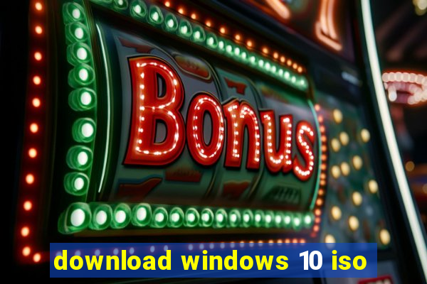 download windows 10 iso